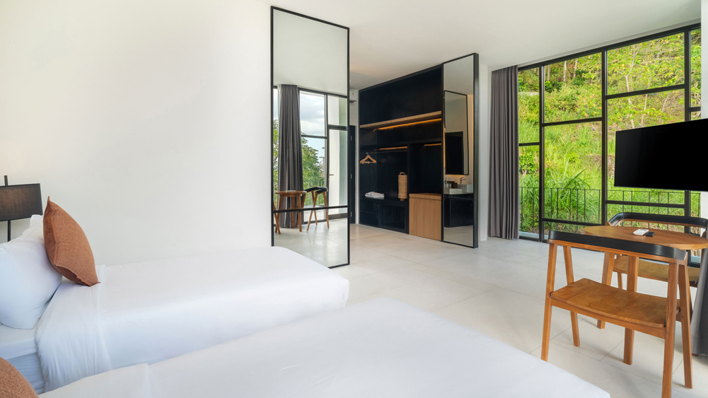 Elite Havens - Villa Kukenan - Lombok Indonesia - Restful guest bedrooms with panoramic ocean views